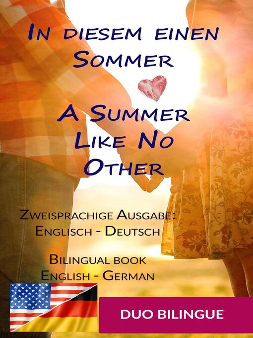 Cover image for In diesem einen Sommer / a Summer Like No Other ((Zweisprachige Ausgabe